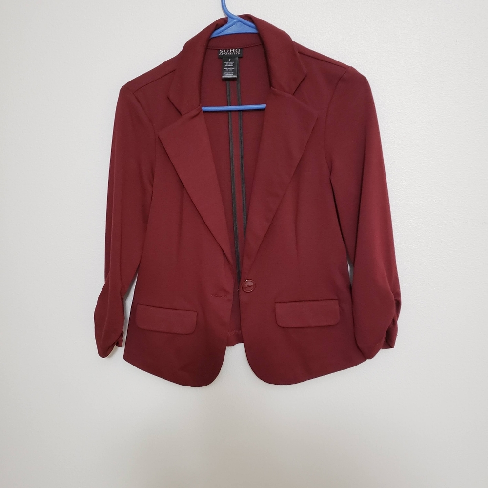 Red blazer